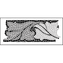 Пример трафарета Бордюр 106