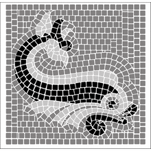 Пример трафарета Плитка 26