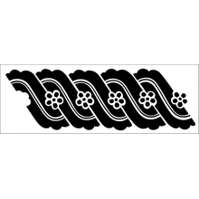 Пример трафарета Бордюр 156