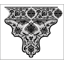 Пример трафарета Бордюр 2