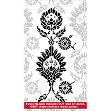 Пример трафарета Обои 20