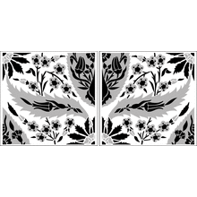 Пример трафарета Плитка 64