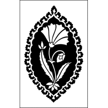 Пример трафарета Картуш 2