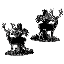 Пример трафарета Брюик