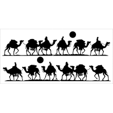 Пример трафарета Караван