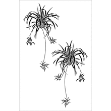 Пример трафарета Паучники