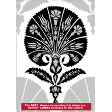 Пример трафарета Пальметта 2