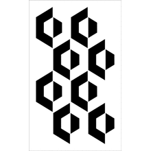 Пример трафарета Кратер