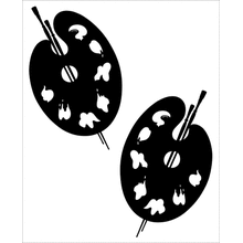 Пример трафарета Палитры