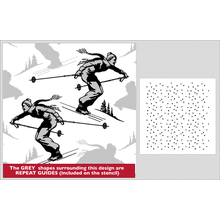 Пример трафарета Святой Мориц