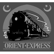 Пример трафарета Восточный экспресс
