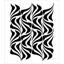 Пример трафарета Инферно