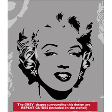 Пример трафарета Богиня