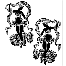 Пример трафарета Афродита 2