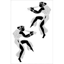 Пример трафарета Панские трубы