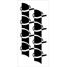 Пример трафарета Спешащий Хельтер