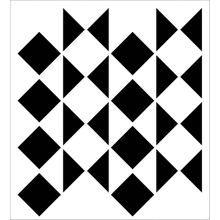 Пример трафарета Домино