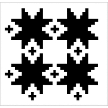 Пример трафарета Килим 2