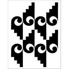 Пример трафарета Кастилле