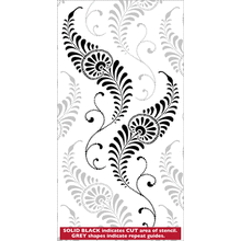 Пример трафарета Тиффани