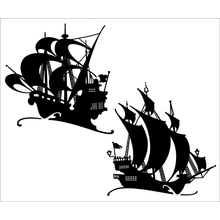 Пример трафарета Галеоны