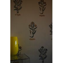 Пример трафарета чертополоха в средневековом стиле