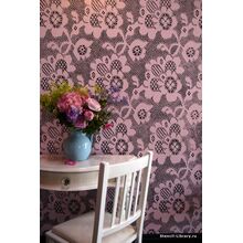 Трафарет кружева