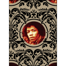 Образец трафарета дамаск