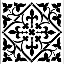 Пример трафарета Плитка 51