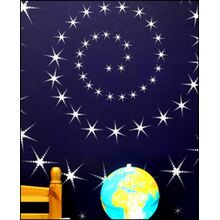 Пример трафаретов звезд