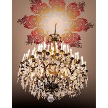 Пример трафарета дракона