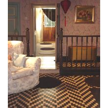 Пример трафарета для декора пола и стен