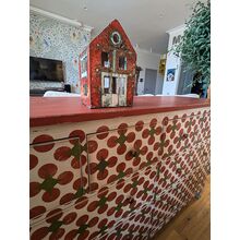 Комод с трафаретной росписью