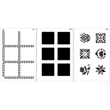 Как устроен трафарет квилтинга