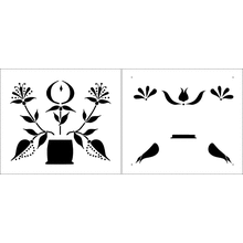 Трафарет обоев Пенсильвания - как выглядит