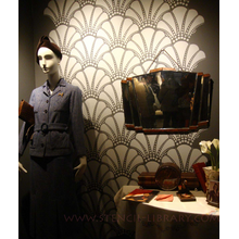 Трафарет для стен в стиле модерн