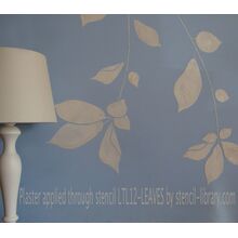 Фактурный рисунок трафаретом