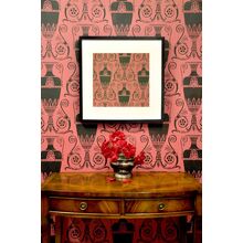 Трафарет для стен греческие вазы