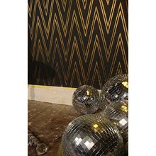 Пример винтажного трафарета для обоев