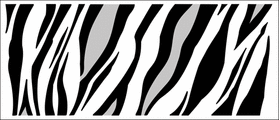 Пример трафарета Тигр 5