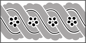 Трафарет Бордюр 156