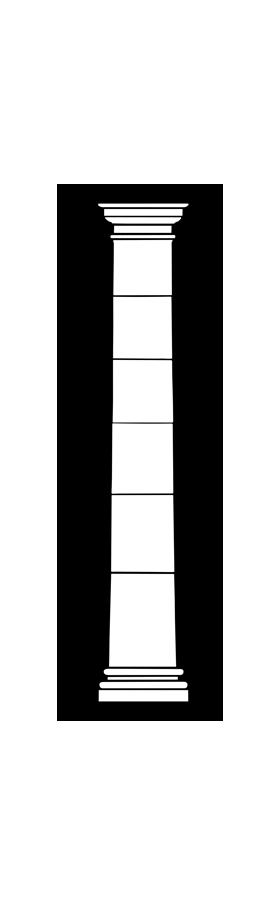 Трафарет Этрусская колонна