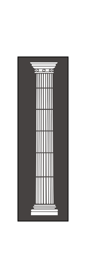 Трафарет Дорическая колона